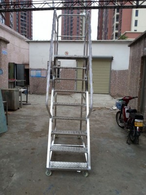 不锈钢登高梯 1.6米高不锈钢登高梯 百利丰公司定制_设备栏目